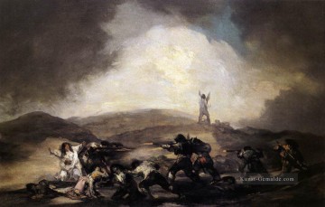 Francisco Goya Werke - Robbery Romantische moderne Francisco Goya
